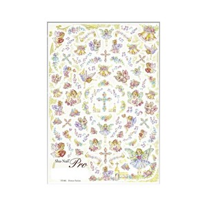 Sha-Nail Pro 写ネイル ネイルシール Flower Fairies FF-001