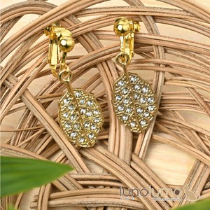 Clip-On Earrings Earrings Ladies fashion Sparkle Presents Rhinestone Made in Japan