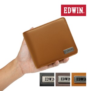 エドウイン EDWIN 財布 サイフ 折財布 二つ折り ボンデッドレザー 0510745 プレゼント