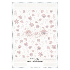 Sha-Nail Pro 写ネイル ネイルシール Julia Lace-Pink- / ジュリアレース-ピンク- N-JL001