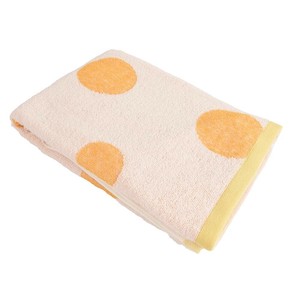 無撚糸プントバスタオル オレンジ SI-65025OR