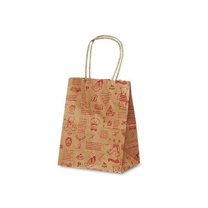 自動紐手提袋 T-2 ベアコレクション(レッド) 1233 25枚