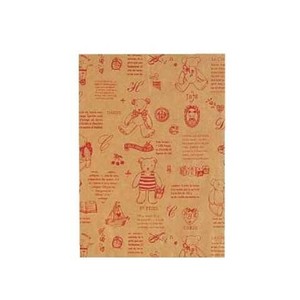 小袋(平袋) ベアコレクション(レッド) 5号 2742 100枚