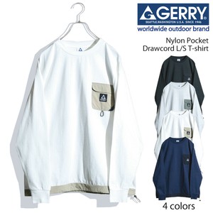 【SPECIAL PRICE】GERRY 16/- オープンエンド天竺 ナイロンポケット 長袖Tシャツ
