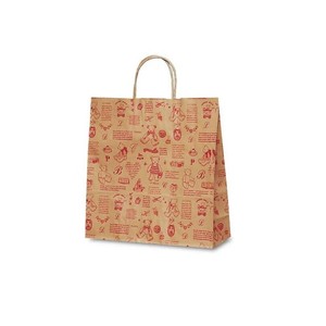 自動紐手提袋 T-6 ベアコレクション(レッド) 1648 50枚