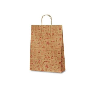自動紐手提袋 T-8 ベアコレクション(レッド) 1847 50枚