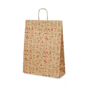 自動紐手提袋 T-12 ベアコレクション(レッド) 1450 50枚