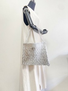 新作★【Swaraj】手編みメッシュレザー・スクエアシェイプ BAG  (山羊革)本革