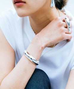 Nothing And Others Silver Bracelet  Bangle