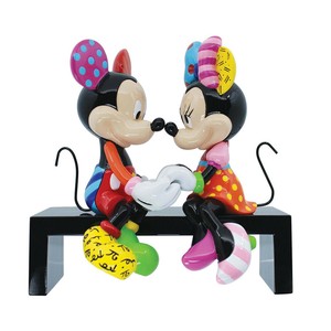 【Disney by Britto】ミッキー＆ミニー ラブフィグ