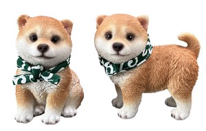 柴旅ミニ15556【犬】オブジェ ガーデニング 置物　イヌ