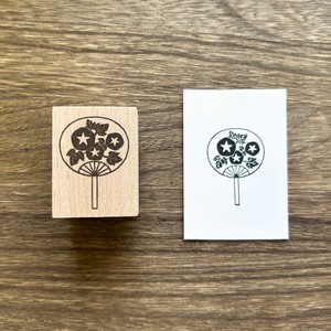 Stamp Morning Glory Wood Stamp