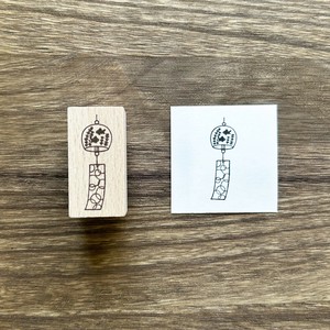 Stamp Wood Stamp Goldfish