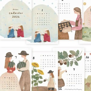 《予約：9月中旬入荷・6/30受注締め切り》ネクタイ カレンダー 2026【cozyca products】