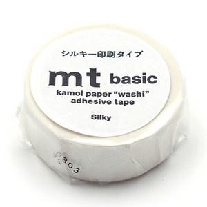 【カモ井】マスキングテープ シルキーホワイト