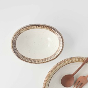 Mino ware Small Plate Japanese Tableware Nashiji 15cm Made in Japan