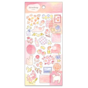 デュードロップステッカー pink
