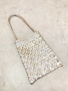 新作★【Swaraj】手編みメッシュレザー・ショルダーBAG  (山羊革)本革
