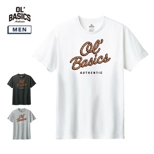 半袖Tシャツ Ol'Basics ロゴ プリント 5.6オンス トップス カットソー メンズ ユニセックス
