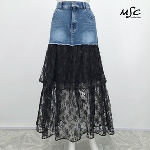 Skirt Switching Sheer