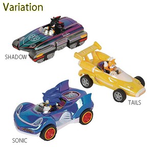 ソニック メタリックボディー プルバック ミニ カー