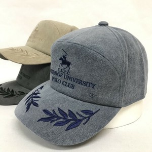 【秋冬帽子】2025秋冬紳士　POLO（ポロ）　ワイドCAP　顔料染め　メンズ