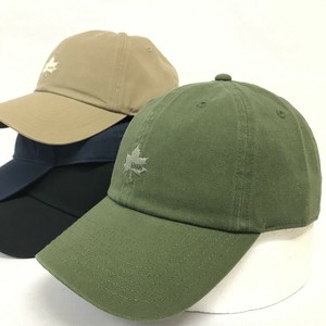 【秋冬帽子】2025秋冬紳士　LOGOS（ロゴス）　メイプルリーフCAP 　メンズ