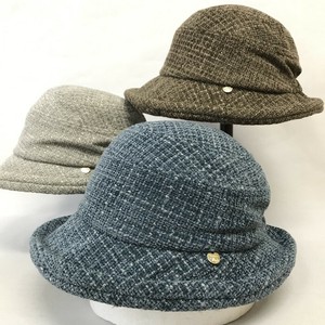 【秋冬帽子】2025秋冬婦人　ふくれダウン　ゴム入り　レディース
