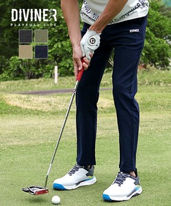 【2025年夏の新作】DIVINER GOLF テーパード ストレッチパンツ／DIVINER GOLF