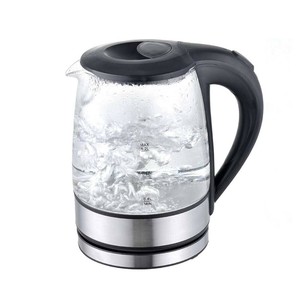 ケトル おしゃれ ガラス製 Vegetable ガラスタンク 電気ケトル 1.2L GD-G12 コーヒー お茶 朝食 空焚き防止