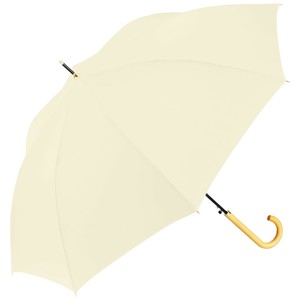 Waterfront ベーシックジャンプ木手 長傘58cm ホワイト ホワイト U158-0898WH1-BD