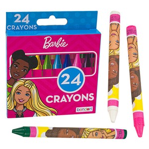 Barbie クレヨン 24色入り