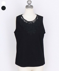 Tank A-Line Sleeveless 100% Cotton Cut-and-sew [2025 NEW]