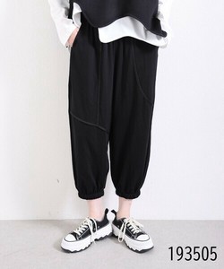 【全3種】ポケットタックデザインモードパンツ 新作2025ss春夏 BRILLANTE東京（193505,193519,193523）