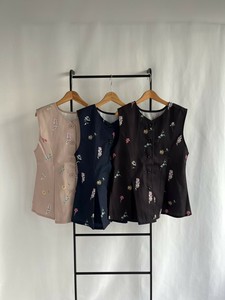 Pre-order Vest/Gilet Floral Pattern