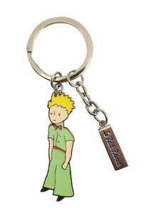 フランス直輸入　LE PETIT PRINCE　星の王子様　メタルキーホルダー/キーリング