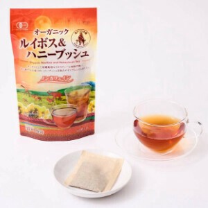 オーガニックルイボス＆ハニーブッシュ　ノンカフェイン｜カフェインレス｜ノンカロリー｜ティーパック