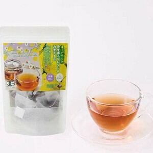 オーガニックルイボスブレンド＆カモミール　ノンカフェイン｜カフェインレス｜ノンカロリー｜ティーバッグ