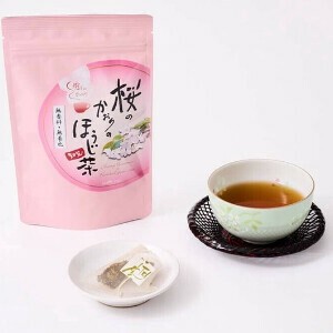 桜のかおりのほうじ茶　無着色｜無香料｜ティーバッグ