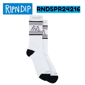 RIPNDIP(リップンディップ) クルーソックス RNDSPR24216