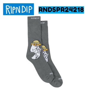 RIPNDIP(リップンディップ) クルーソックス RNDSPR24218