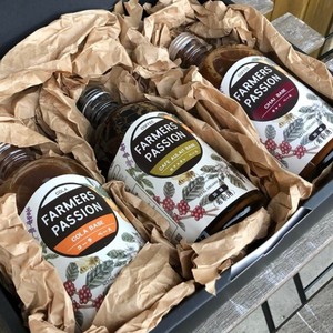 【ギフト】コーヒー農園の3種のクラフトドリンクギフト 500ml×3／無添加 ネパール サステナビリティー