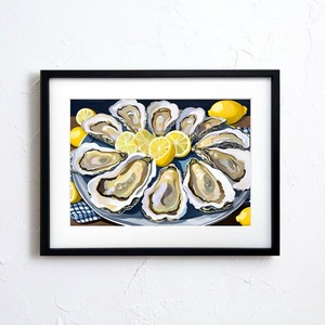 海报 牡蛎 餐厅