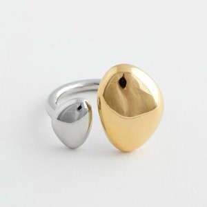 Platinum-Based Ring Bicolor Stainless Steel Rings