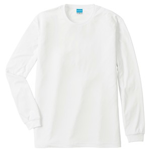 433　汗ジミ防止長袖Tシャツ　ホワイト