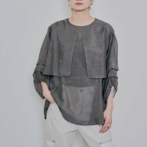 Button Shirt/Blouse Tunic Blouse