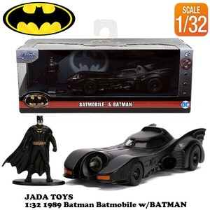 1:32 1989 BATMAN BATMOBILE w/BATMAN【バットモービル】ミニカー