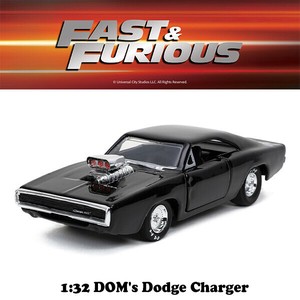 JADATOYS 1:32 ワイルドスピードダイキャストカー DOM's Dodge Charger R/T  MH