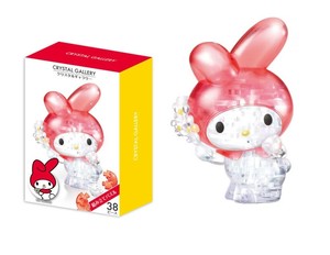 「サンリオ」クリスタルギャラリー　マイメロディフラワー