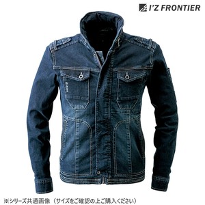 アイズフロンティア 3Dストレッチワークジャケット 11 インディゴブルー S 7250